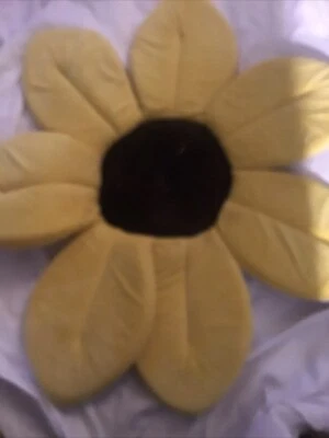 Alfombra de baño original floreciente para bebé, girasol amarillo Foto 1 de 4