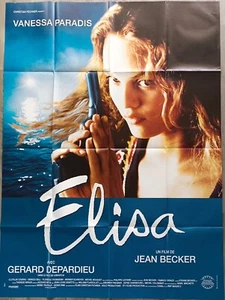 ELISA/JEAN BECKER/VANESSA PARADIS/DEPARDIEU/AFFICHE DE CINÉMA 120X160 CM/1995 - Imagen 1 de 1