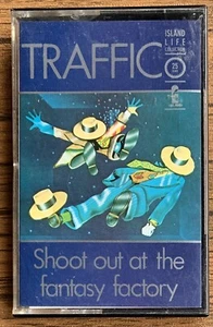 Traffic / Shoot Out At The Fantasy Factory - RARE Cassette Tape ISLAND ICM9224 - Picture 1 of 6