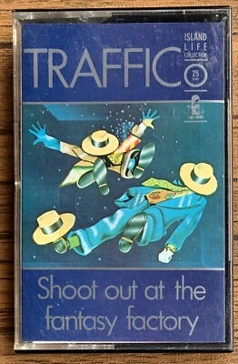 Traffic / Shoot Out At The Fantasy Factory - RARE Cassette Tape ISLAND ICM9224 - Image 1 of 4