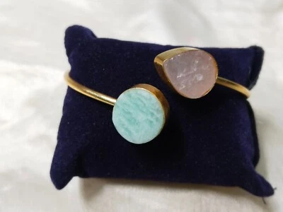 brazalete áspero ajustable joyería de moda hecho a mano regalo para ella Foto 1 de 2