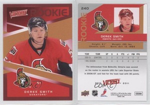 2010-11 Upper Deck Victory Red Derek Smith #240