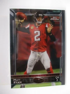 2015 Topps Chrome #51A Matt Ryan/throwing FALCONS - Picture 1 of 2