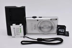 Canon PowerShot ELPH 115 IS Digital Camera Silver 16MP 5x Optical Zoom - Tested✅ - Picture 1 of 12