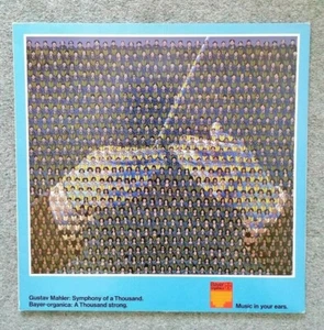 Rare MAHLER- Symphony of a Thousand  DG Bayer-Organica  LP Set Numbered 0034 - Picture 1 of 4