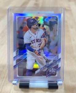 2021 Topps Chrome Update All Star Game Refractor Jose Altuve Astros #ASG-29