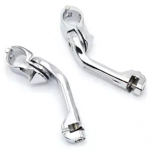 Foot Pegs Footrests Pedal Rest Pedal Aluminum For Harley CVO 2014-2020 - Bild 1 von 15