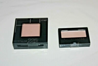 Maybelline Fit Me Pressed Powder #225 + Expert Wear Eyeshadow #10S lot Of 2 New - Image 1 of 2
