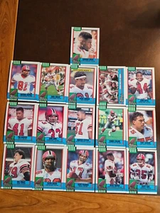 ATLANTA FALCONS - 1990 Topps complete Team Set (16 cards) - **Set Break** - Picture 1 of 1