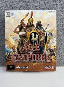 Versiegelt Age of Empires für Mac. Seltener Macsoft. In Big Box nur MAC!! - Bild 1 von 8