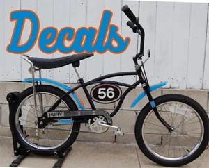 Vintage 1970s Huffy Thunder Road 56 BMX Bicycle Decals Only, AMF - Picture 1 of 2
