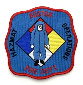 Boston Massachusetts Hazmat Operations Patch - Bild 1 von 1