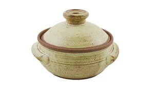 The Pottery Works Flameware Lidded Casserole Tureen T. Silverman Fitzwilliam NH - Picture 1 of 13