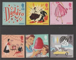 Conjunto de diseño de cultura popular Jersey 2016 años 50 MNH $5,50 - Imagen 1 de 1
