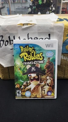 CIB RAVING RABBIDS TRAVEL IN TIME NINTENDO WII VIDEO GAME COMPLETE IN BOX - Image 1 of 4