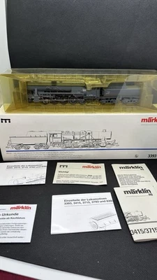 Märklin 3393 – Dampflok BR 52 der DB – H0 – OVP – Sammlungsauflösung - Bild 1 von 3