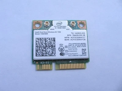 Intel WiFi Wireless-AC 7260 H/T Dual Band 2x2 AC+Bluetooth HMC Netzwerk 7260HMW - Bild 1 von 4