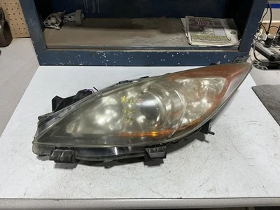 Driver Headlight Gx Halogen Chrome Projector Bezel Fits 10-13 MAZDA 3 846706 - Imagem 1 de 4
