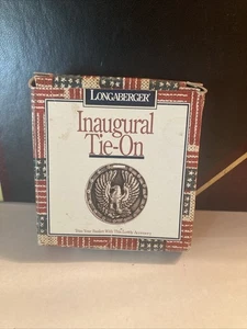 Longaberger Inaugural Tie-on 1997 New In Box-Discontinued - Picture 1 of 9