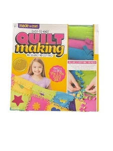 Made By Me Easy to Knot Quilt Making Kit by Horizon Group USA, No Sewing, 59x39 - Picture 1 of 3