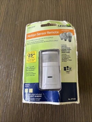 Leviton R02-IPV0R-1LM Motion Sensor Remote Wall Switch Open Box - Image 1 of 4