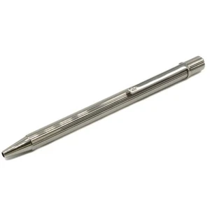 Cartier Mast de Cartier Silver Ballpoint Pen Blue Ink 12.5cm - Picture 1 of 8