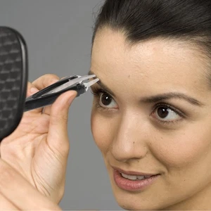 Herramienta para cejas pinza retráctil clip automático pinzas de novio - Imagen 1 de 12