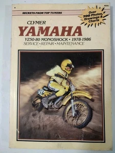 Clymer M393 Yamaha Service Repair Maintenance Manual YZ50-80 Monoshock 1978-1986 - Bild 1 von 17