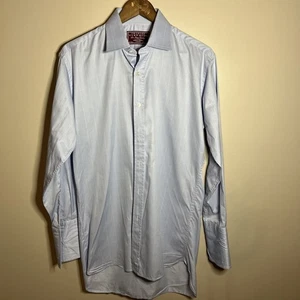 Charles Tyrwhitt Sea Island Quality Dress Shirt French Cuff Button Down 16/34 - Picture 1 of 7