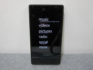 Reproductor multimedia digital Microsoft Zune negro (16 GB) 1395 - PANTALLA LIMPIA - LEER - Imagen 1 de 4