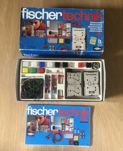 Fischer Technik Kit de Construcción EC Embalaje Original con Instrucciones De Colección - Imagen 1 de 11