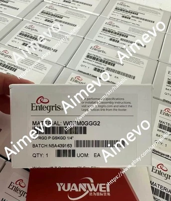 1PCS ENTEGRIS WGPM0GGG2 WFRGD P GSKGD 1/4" NEW IN BOX - Image 1 of 2