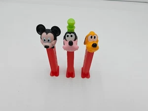 Vintage Mickey Mouse Goofey & Pluto Pez Dispenser 🔥Made in Hungary🔥 - Picture 1 of 2
