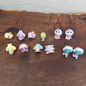 Hatchimals Flocked Mini Figures Mixed Lot Of 12 Colleggtibles Some Duplicates