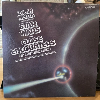 STAR WARS & CLOSE ENCOUNTERS OF THE 3RD KIND (1978) Vinyl LP VG+/VG+ Cleaned  - Imagem 1 de 4