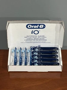 Oral-B iO Ultimate Clean Bürstenköpfe 9er-Pack Nachfüllpack schwarz/weiß - Neu geöffnete Verpackung - Bild 1 von 2