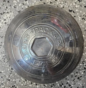 1937-38 Packard Super Eight Hubcap - Picture 1 of 3