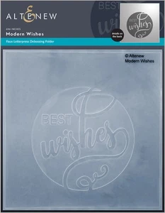 Carpeta de debossing Altenew Modern Wishes ALT6455 - Imagen 1 de 5