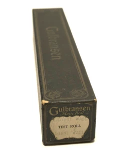 Gulbransen Music Roll Piano Roll RARE Test Roll Calibrating Tracking Tempo - Picture 1 of 19
