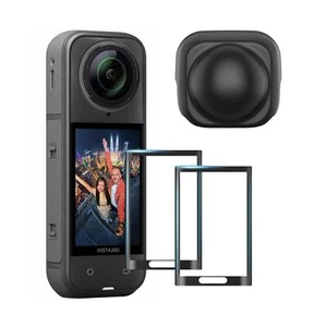 Combo Protector de Pantalla y Tapa de Lente para Accesorios Insta360 X5, Insta 360 X5... - Imagen 1 de 7