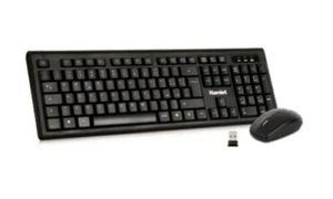 Tastatur und Maus Drahtlos HAMLET 2.4 GHZ Mit Nano Empfänger Italienische - Bild 1 von 3