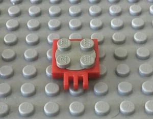 LEGO Tocadiscos Rojo 2x2 Placa con Bisagra con 3 Dedos con Tapa Gris Claro 251 3679 - Imagen 1 de 1
