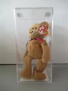TY Beanie Babies Curly The Bear Swing 4th Tush 4th Authenticated MWMT - Picture 1 of 7