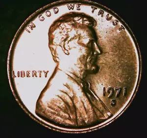 1971 S LINCOLN CENT WITH DDO 1971S-FS-01-103 CHERRY PICKERS GUIDE - Picture 1 of 6