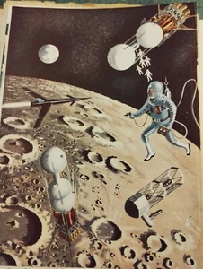 Kvc65  Ephemera 1960s Space Picture  - Picture 1 of 1