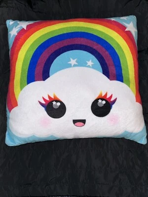 Hermosa Almohada Nube Arco Iris Excelente Estado Sin Etiquetas Foto 1 de 3