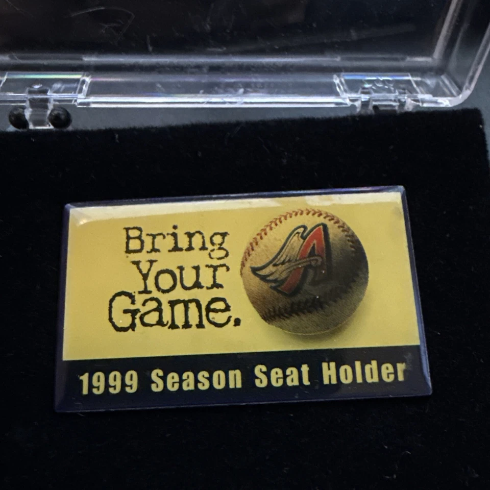 Anaheim Angels Season Ticket Holder 1999 Bring Your Game MLB Lapel Pin New MORE - Image 1 of 1