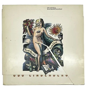 Udo Lindenberg Bunte Republik Deutschland GIMMICK COVER Polydor Vinyl LP - Picture 1 of 6
