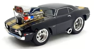 Muscle Machines 1/18 Scale Model 61181 - 1969 Chevrolet Camaro - Black - Picture 1 of 5