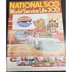 VTG 1976 National 500 World Service Life 300 Magazine Charlotte Motor Speedway - Picture 1 of 7